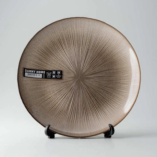 Десертна чиния ∅22x1.8 см бронзова DANNY HOME - Image 4