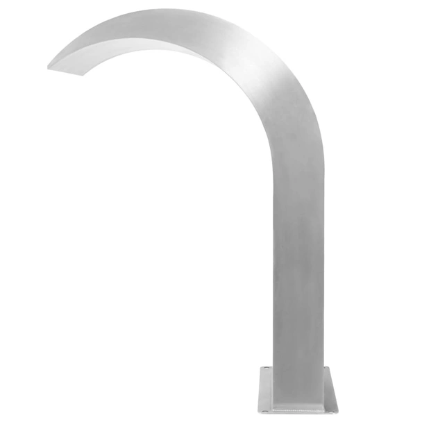 Фонтан за басейн, стомана, 45x30x65 см, сребрист - Image 4