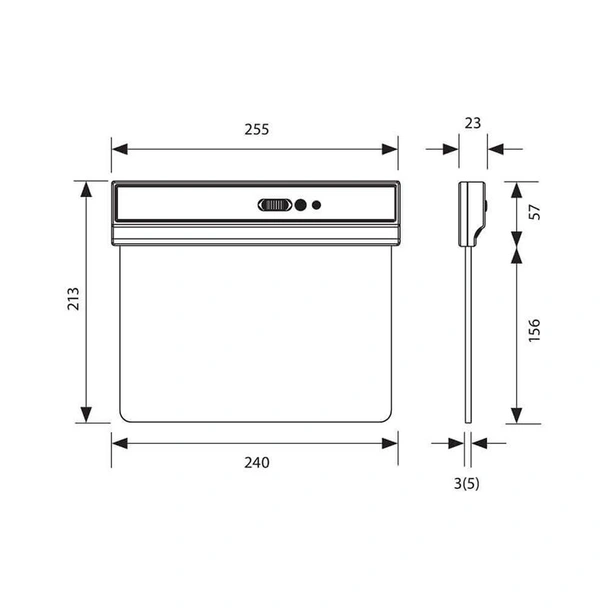 LED табела SALVE LED 1.8W VIVALUX - Image 2