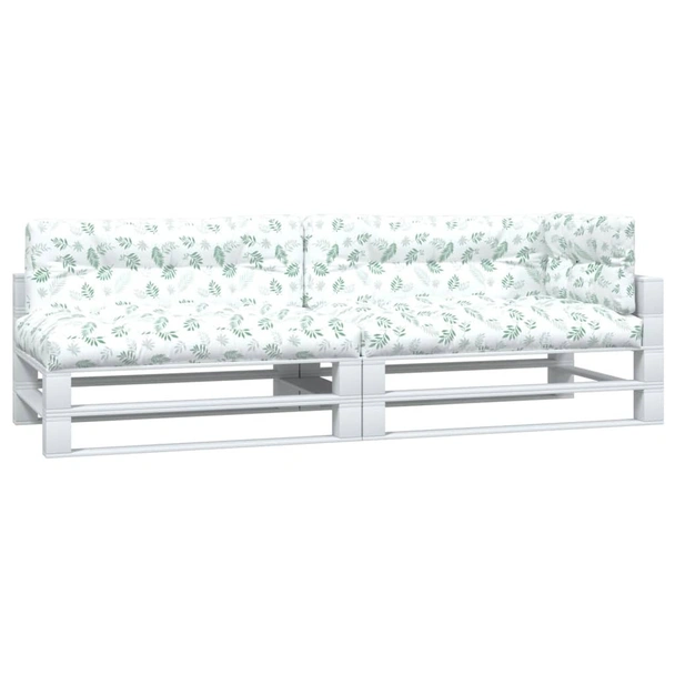 Палетни възглавници, 5 бр, на листа, текстил - Image 3