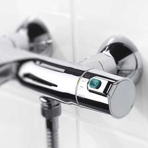 Roca t-500 термостатен смесител за вана-душ, с превключвател-регулатор на струята - Image 3