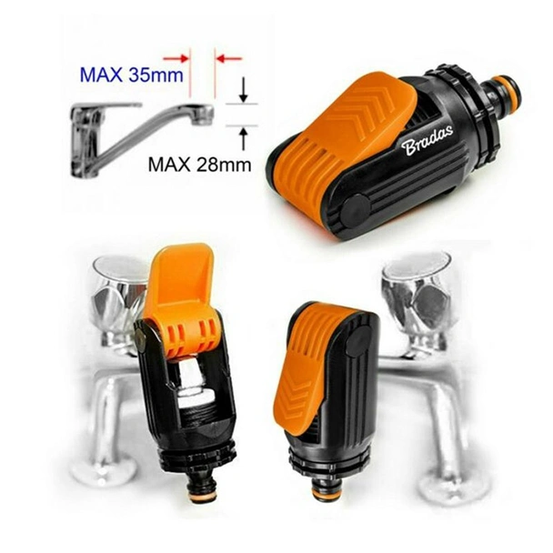 Универсален конектор за чешма и смесител Black Line BRADAS - Image 3