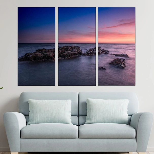 Залез над морето в Андалусия - картина пано за стена - Image 2