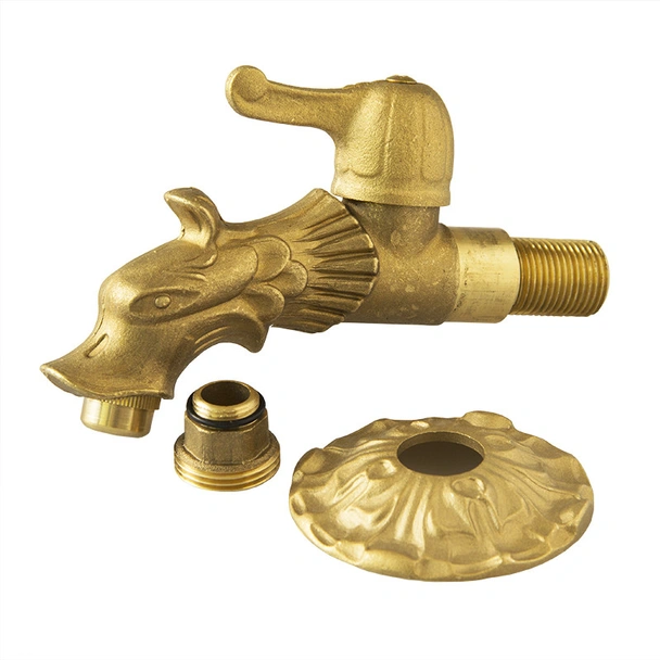 Декоративна сферична канела Атина 1/2“ месинг шагрен - Image 2