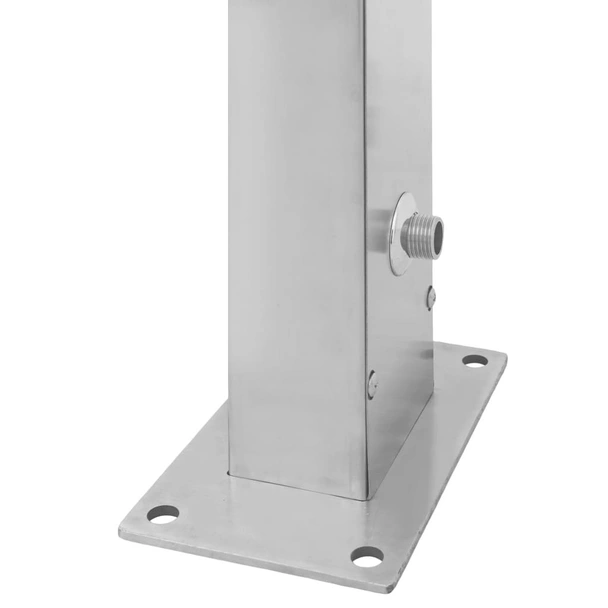 Градински душ - 210 см, неръждаема стомана, прав - Image 11