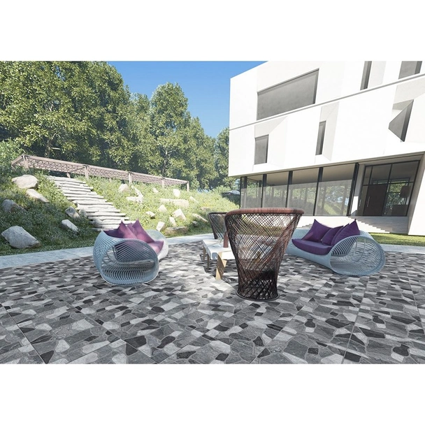 Гранитогрес 45x45 см Кастро сив 6567 KAI - Image 5