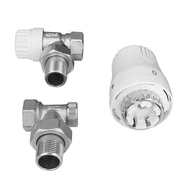 Радиаторен ъглов комплект 3в1 1/2" THS THERMOSTYLE - Image 3