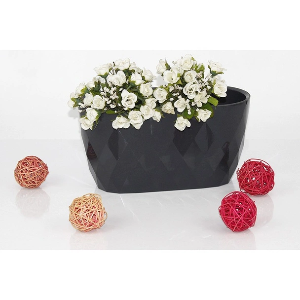 Сандък за цветя 30x14.5x15 см антрацит Yakamoz KARASU - Image 2