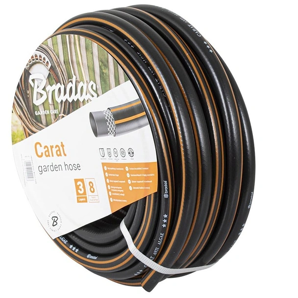 Градински трислоен маркуч 1/2" 20 м Carat BRADAS - Image 2