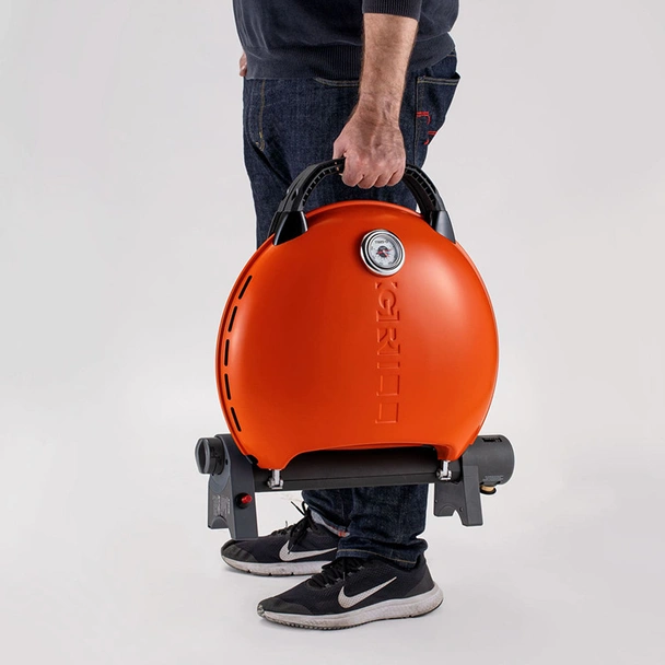 Преносимо газово барбекю O-GRILL 600 оранжево - Image 7