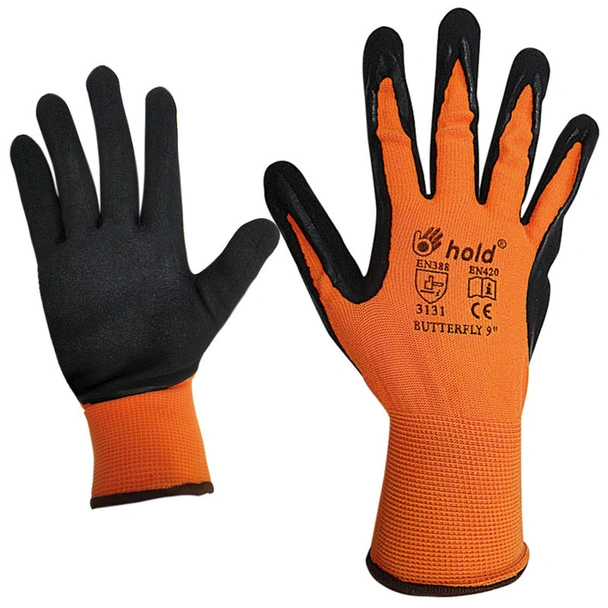 Ръкавици топени в латекс BUTTERFLY-HV № 9