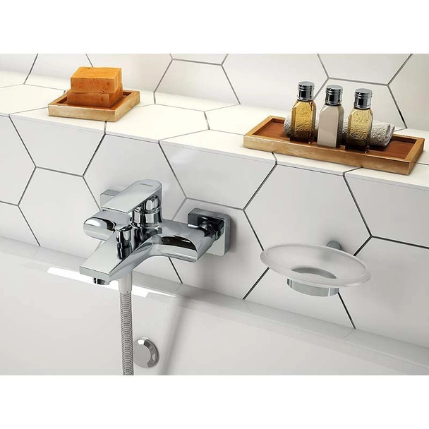 Стенен смесител за вана/душ Algeo Square - FERRO - Image 3