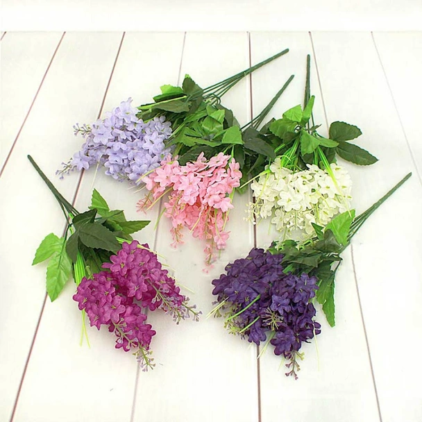 Декоративен букет Люляк 33 см - Image 2