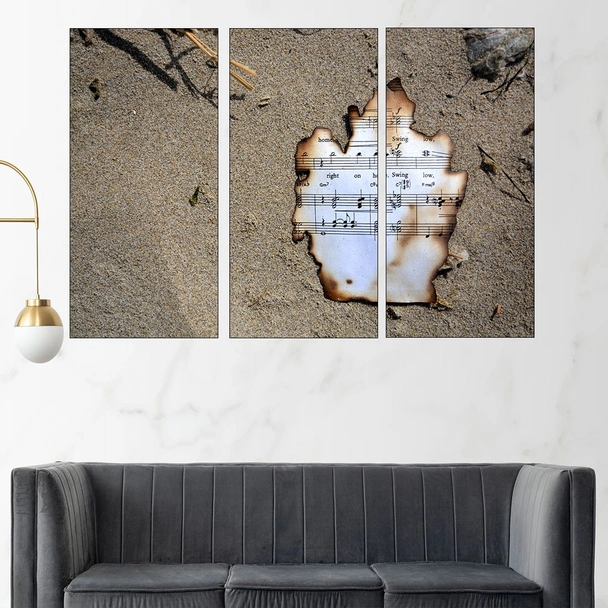 Изгорена музика - картина пано за стена - Image 2