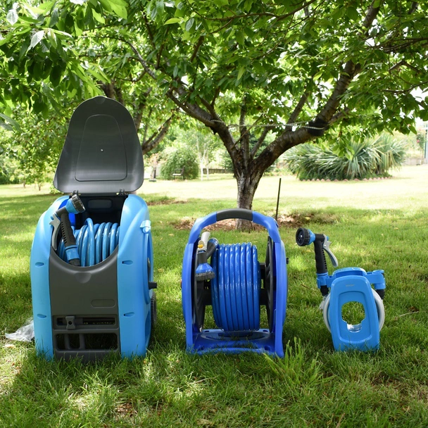 Макара с маркуч и пистолет за поливане за стена AQUACRAFT - Image 6