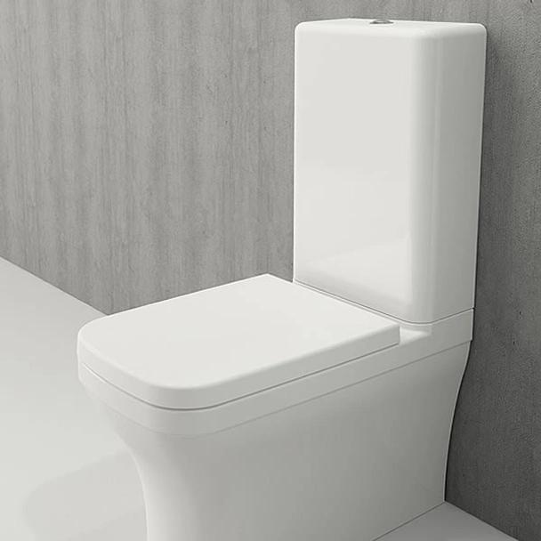 Моноблок с долно оттичане - бял гланц Scala Arch BOCCHI - Image 2