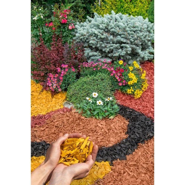 Мулч 50 л жълт МС Дървообработване - Image 3