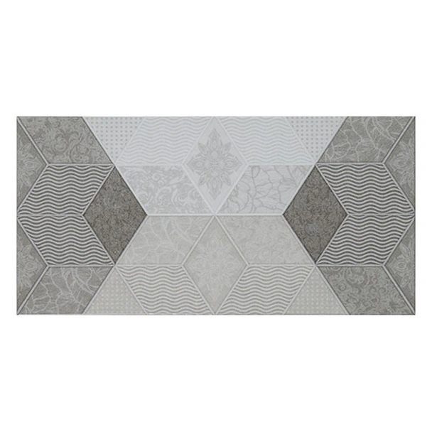 Декоративна плочка 25x50 см Фадо сив 5899 KAI