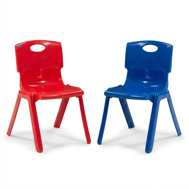 Детски стол син MEVSIM PLASTIC - Image 6