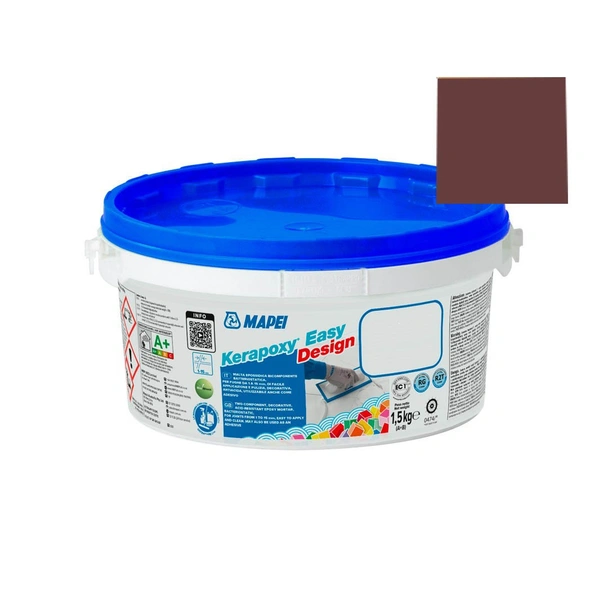 Фугираща смес Kerapoxy Easy Design 1.5 кг Шоколад MAPEI