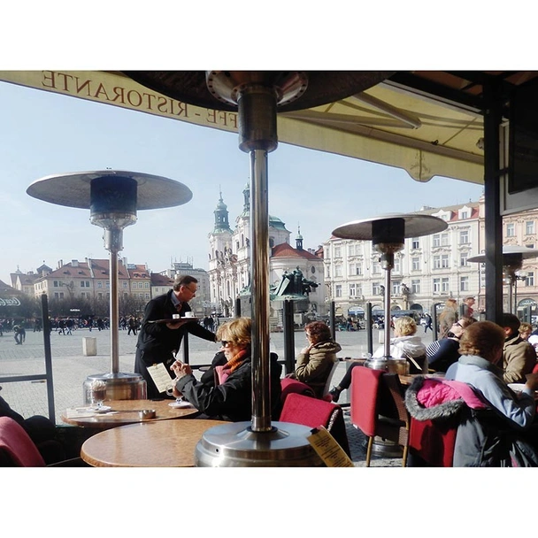 Градински газов нагревател инокс Etna MEVA - Image 2