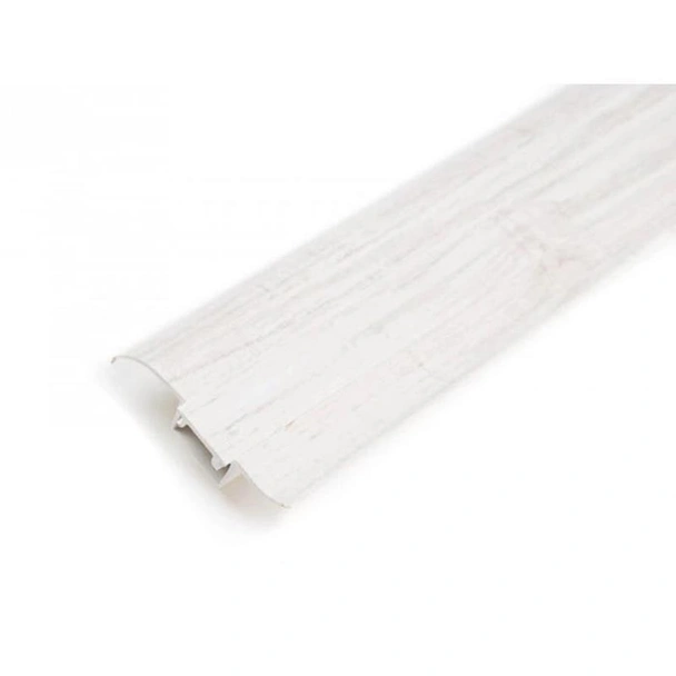 PVC перваз с кабел канал Salag SG56/71 Бял селски дъб