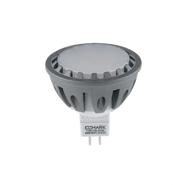 LED крушка GU5.3 5.5W 2700K-3000K ELMARK