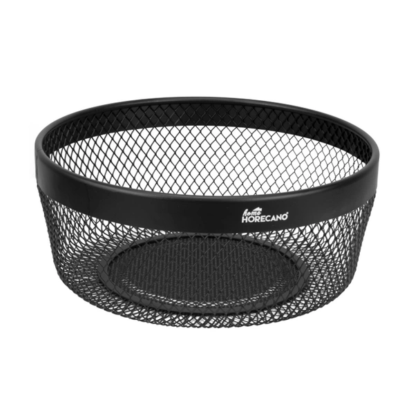 Панер за съхранение ø25x10 см Matt Black HORECANO