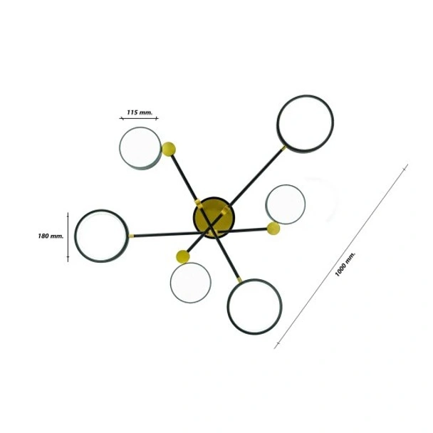 Полилей Млечен път 2 DREAM LIGHTS - Image 3