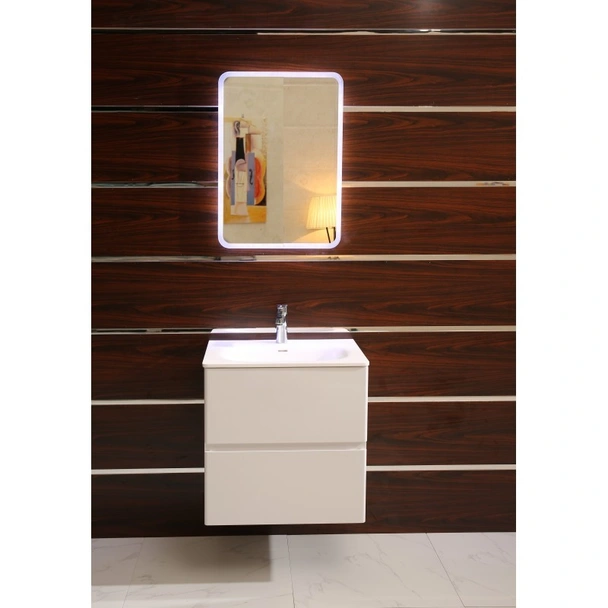 Шкаф за баня с мивка hana pvc - icp 6027 - INTER CERAMIC