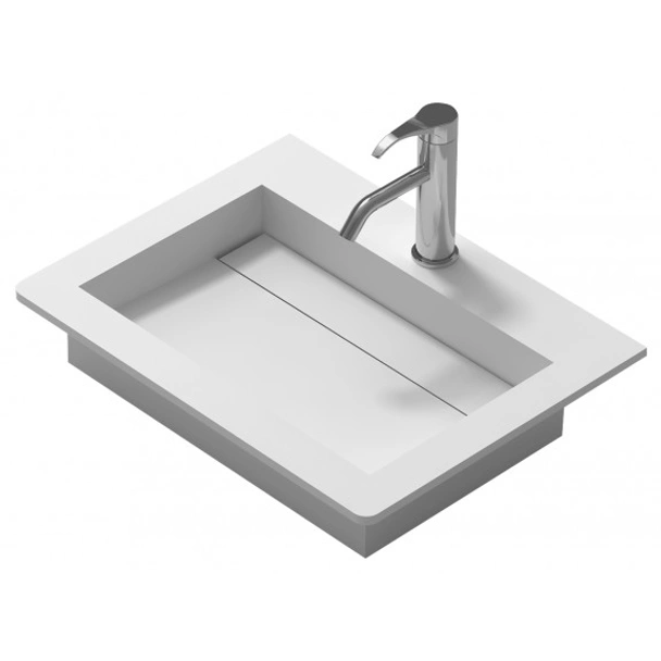 Шкаф за баня с мивка hana pvc - icp 6027 - INTER CERAMIC - Image 2