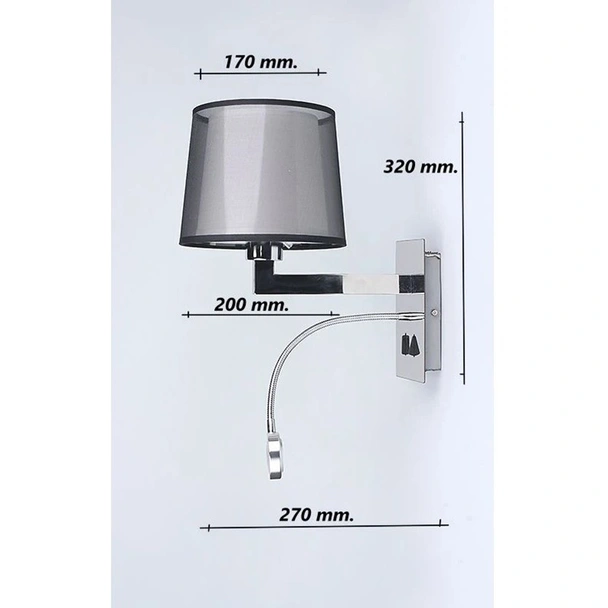 Аплик Лунна пътека никел DREAM LIGHTS - Image 4