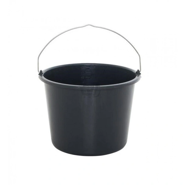 Черна строителна кофа 20 л Hardy
