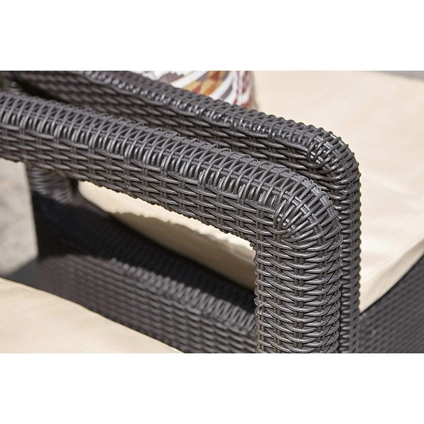 Градински комплект от PVC ратан 4 части set 3 Tarifa ALLIBERT - Image 5