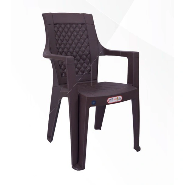 Градински стол PVC кафяв Palermo MEVSIM