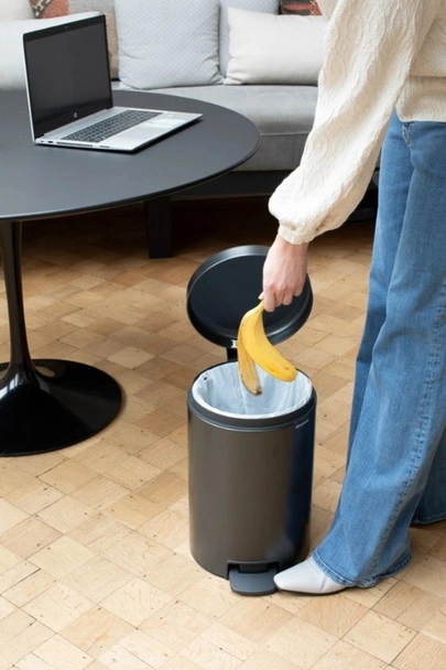 Кош за боклук 12 л NewIcon Confident Grey BRABANTIA - Image 6