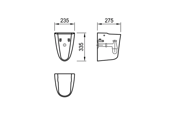 Полуконзола мира бял 8192510000001 - Image 2