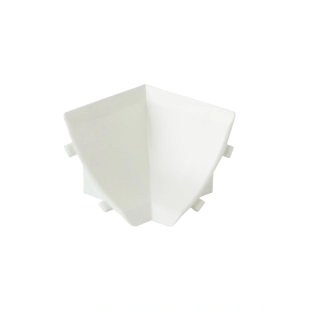Вътрешен ъгъл за водобранна лайстна PF 24 бял PRIMO