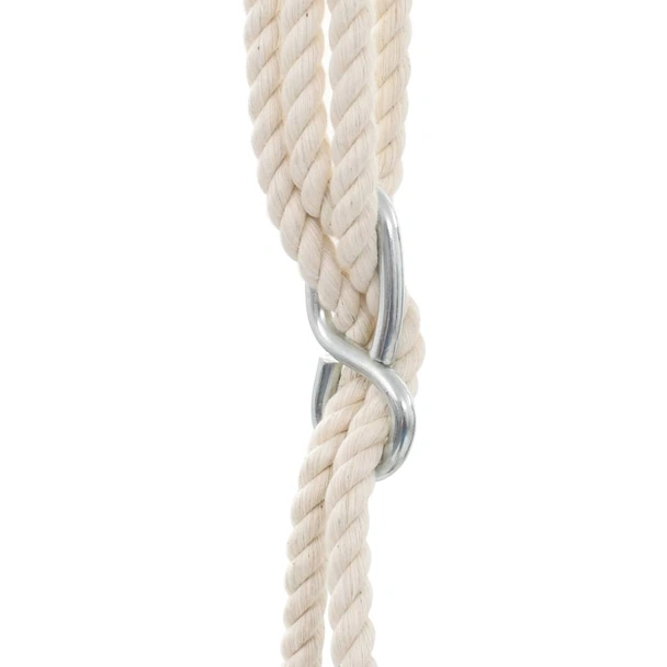 Бебешка люлка с предпазен колан, памук, дърво, синя - Image 10