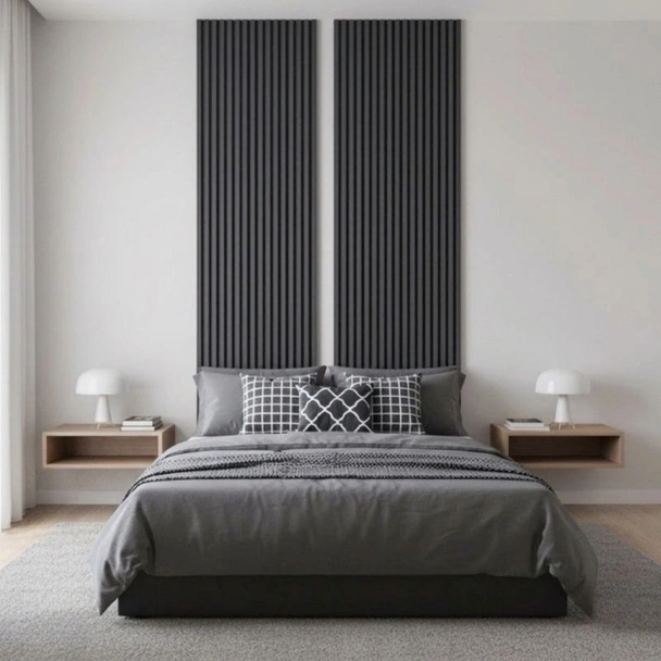 Акустичен панел от MDF 60x275 см Антрацит - Image 5