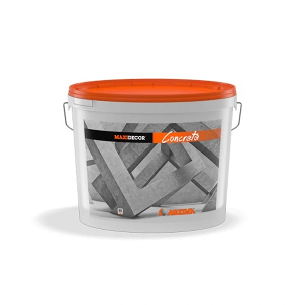Декоративна минерална мазилка Maxidecor Concrete 20 кг MAXIMA
