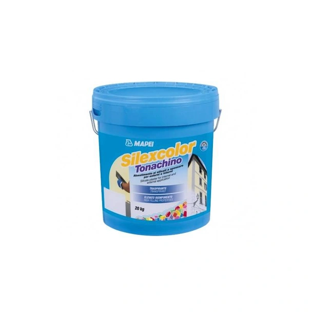 Драскана мазилка 2 мм Silexcolor Tonachino 20 кг MAPEI - Image 1