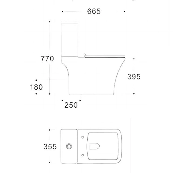 Моноблок със задно оттичане M-133 FORMA VITA - Image 2