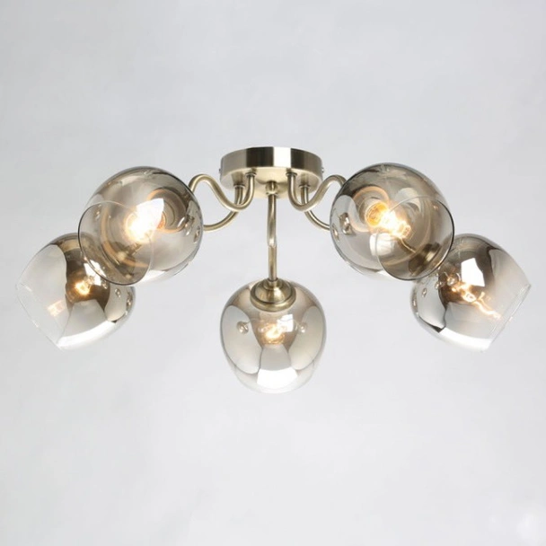 Полилей с опушени чашки 5xE27 Iren INTO - Image 2