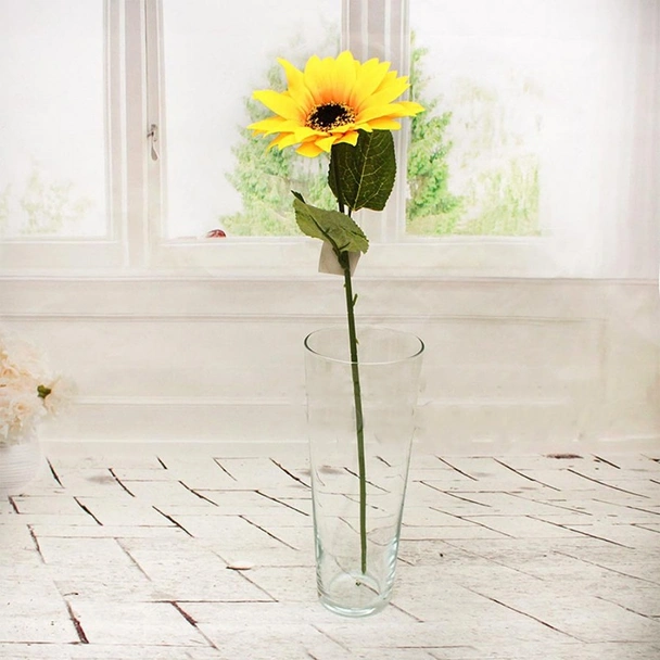 Декоративен стрък Слънчоглед 48 см - Image 2