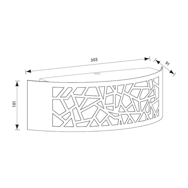 Фасаден аплик LUXOR/PR 60W VIVALUX - Image 2