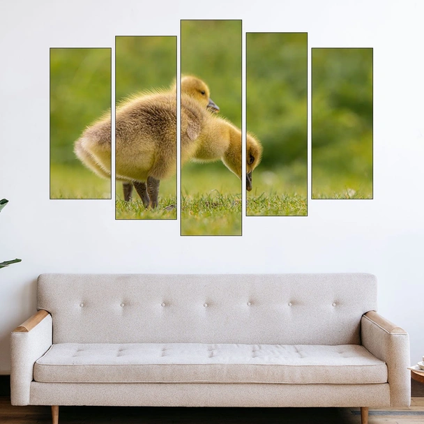 Малки гъсета - картина пано за стена - Image 3