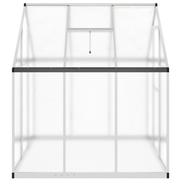 Оранжерия - поликарбонат - стоманена основа - 169x169x195 см - Image 3