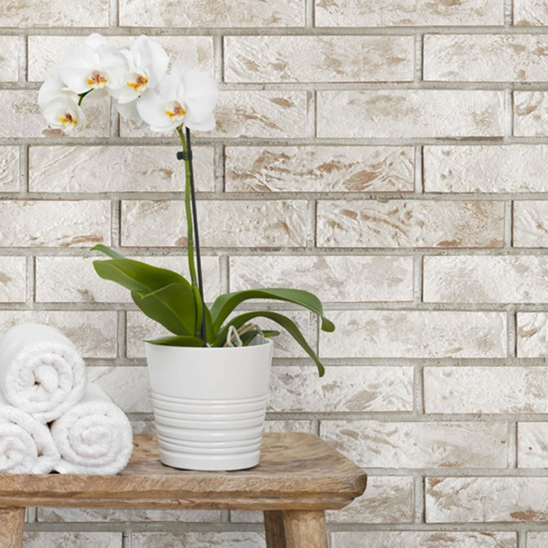 PVC ламперия 25 см 8 мм 2.65 м Rusty Brick VILO - Image 2