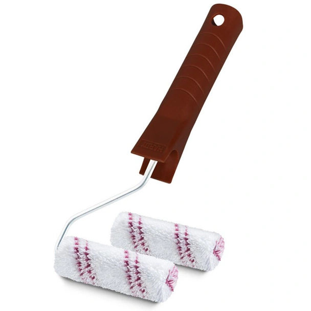 Валяк с дръжка 10см 12мм Ф15мм 2 броя Mini Mikrofaza 12 Hardy